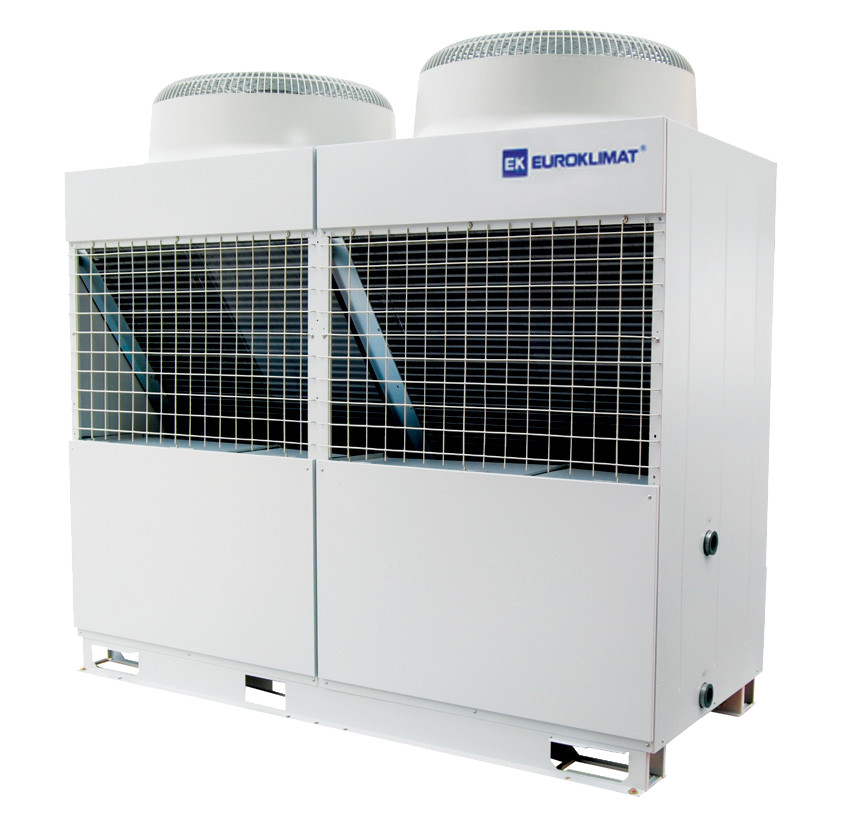 Air de chauffage 66kW/de refroidissement a refroidi la pompe à chaleur électrique de source d'air de réfrigérateur modulaire